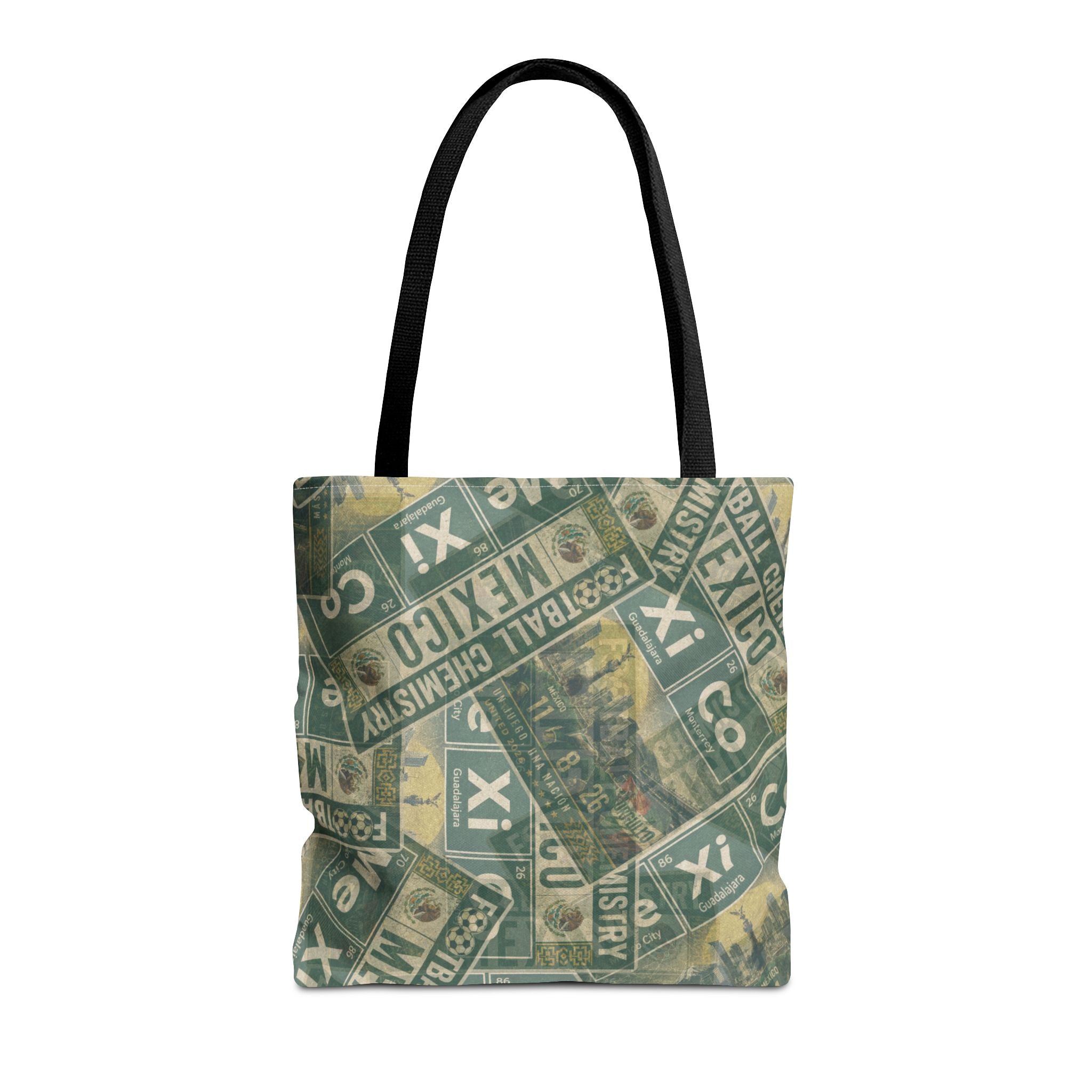 Mexico Football Tote Bag | Green. Bonded loud.