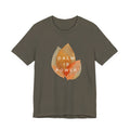 Calm is Power | Women's Motivational Graphic Botanical Leaves T-Shirt