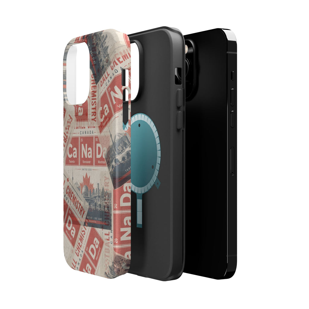 Canada Football Phone Case | Red. The base element.