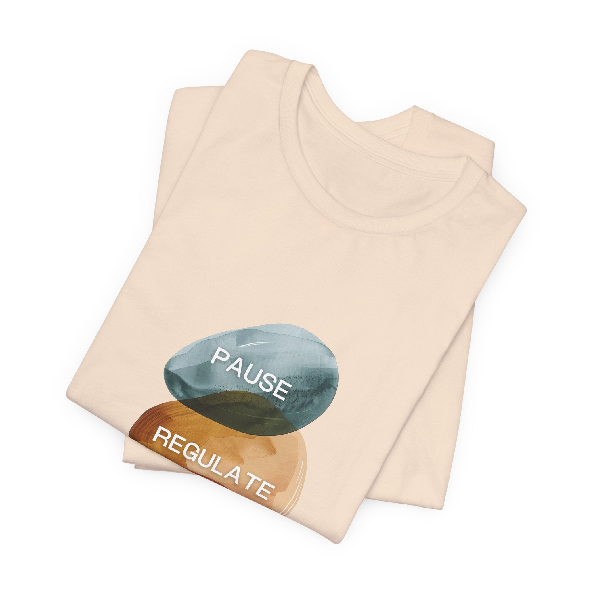 Pause Regulate Respond | Women's Motivational Graphic Vintage Women T-Shirt