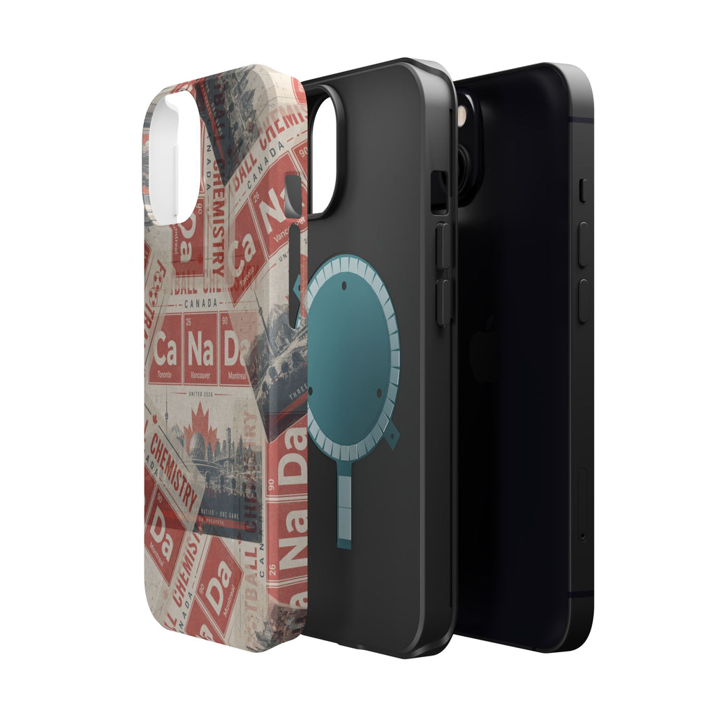 Canada Football Phone Case | Red. The base element.