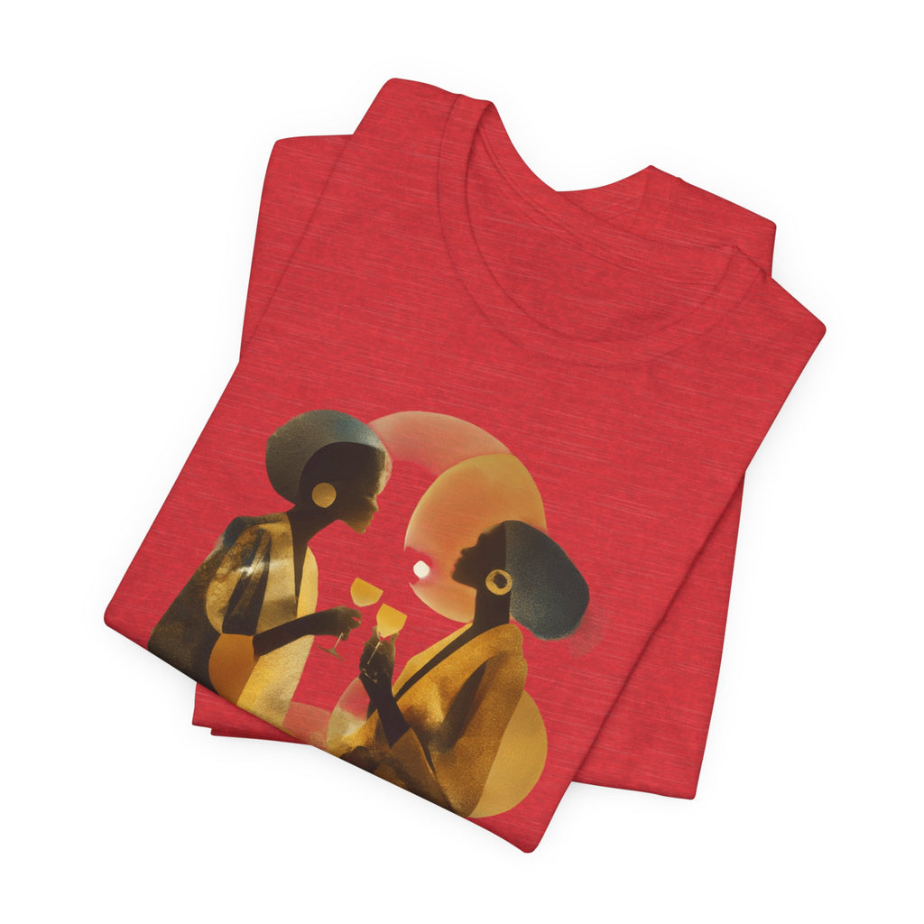 Powerful in Every Phase | Women's Motivational Graphic Vintage Women T-Shirt