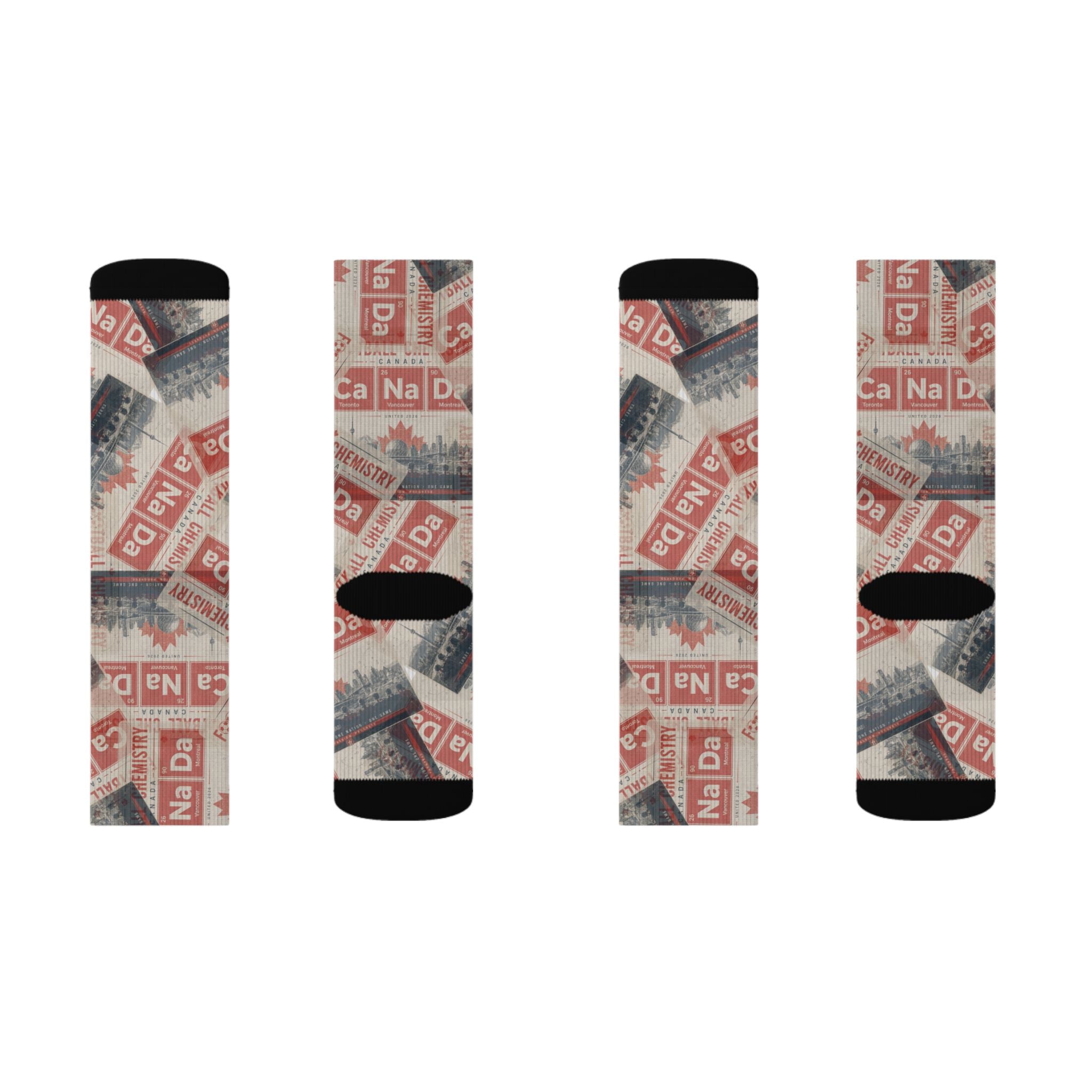 Canada Football Socks | Editorial Minimal Edition