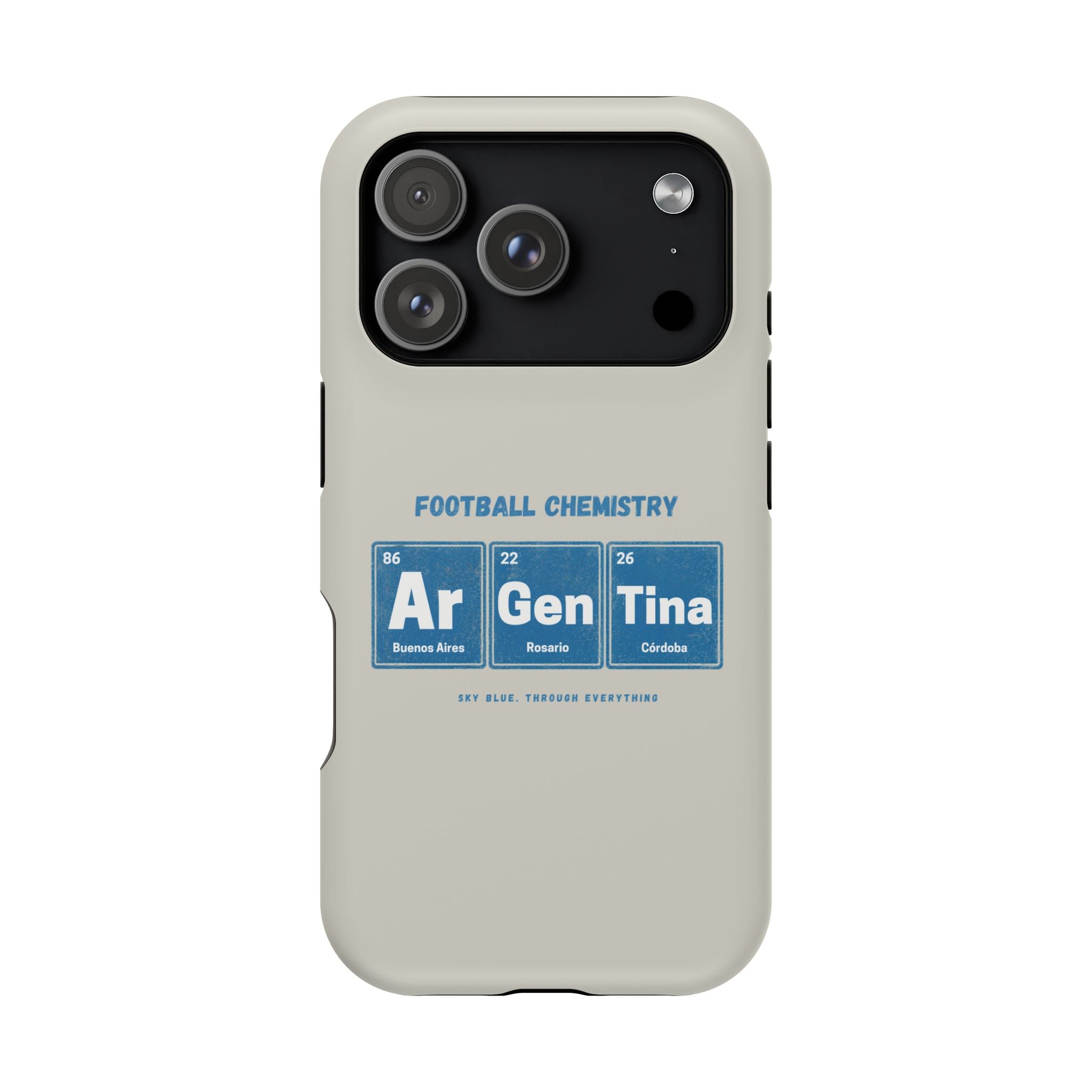 Argentina Football Phone Case | Born in blue and white.