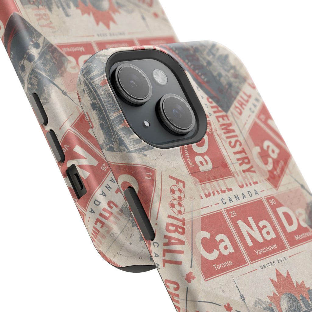 Canada Football Phone Case | Red. The base element.