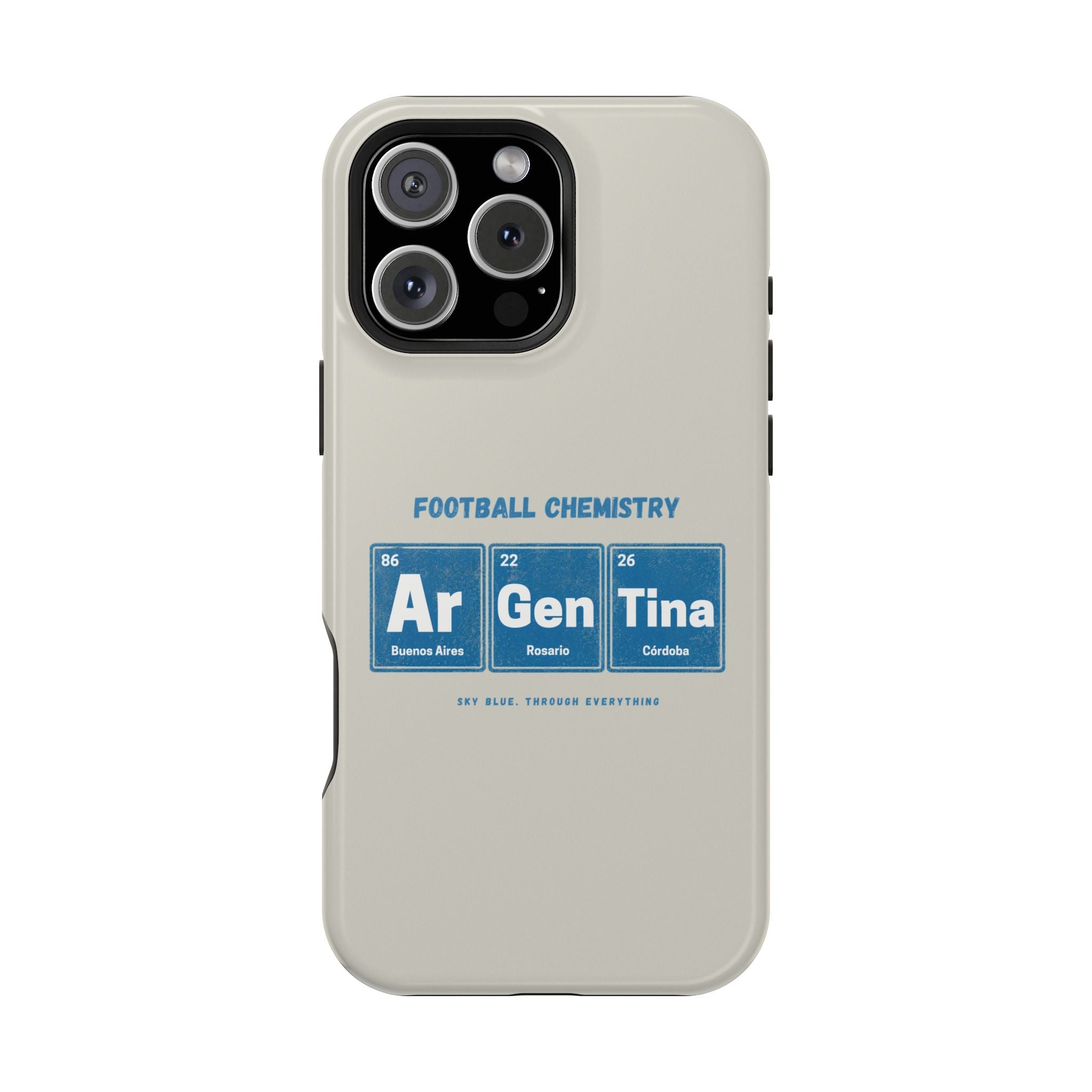 Argentina Football Phone Case | Born in blue and white.
