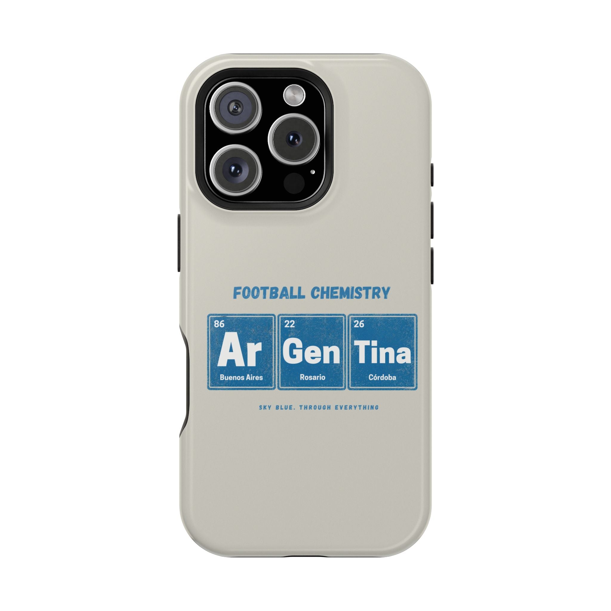 Argentina Football Phone Case | Born in blue and white.