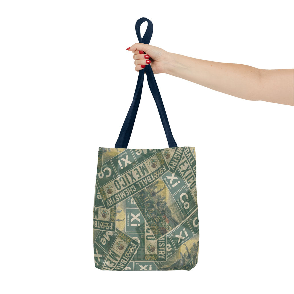 Mexico Football Tote Bag | Green. Bonded loud.