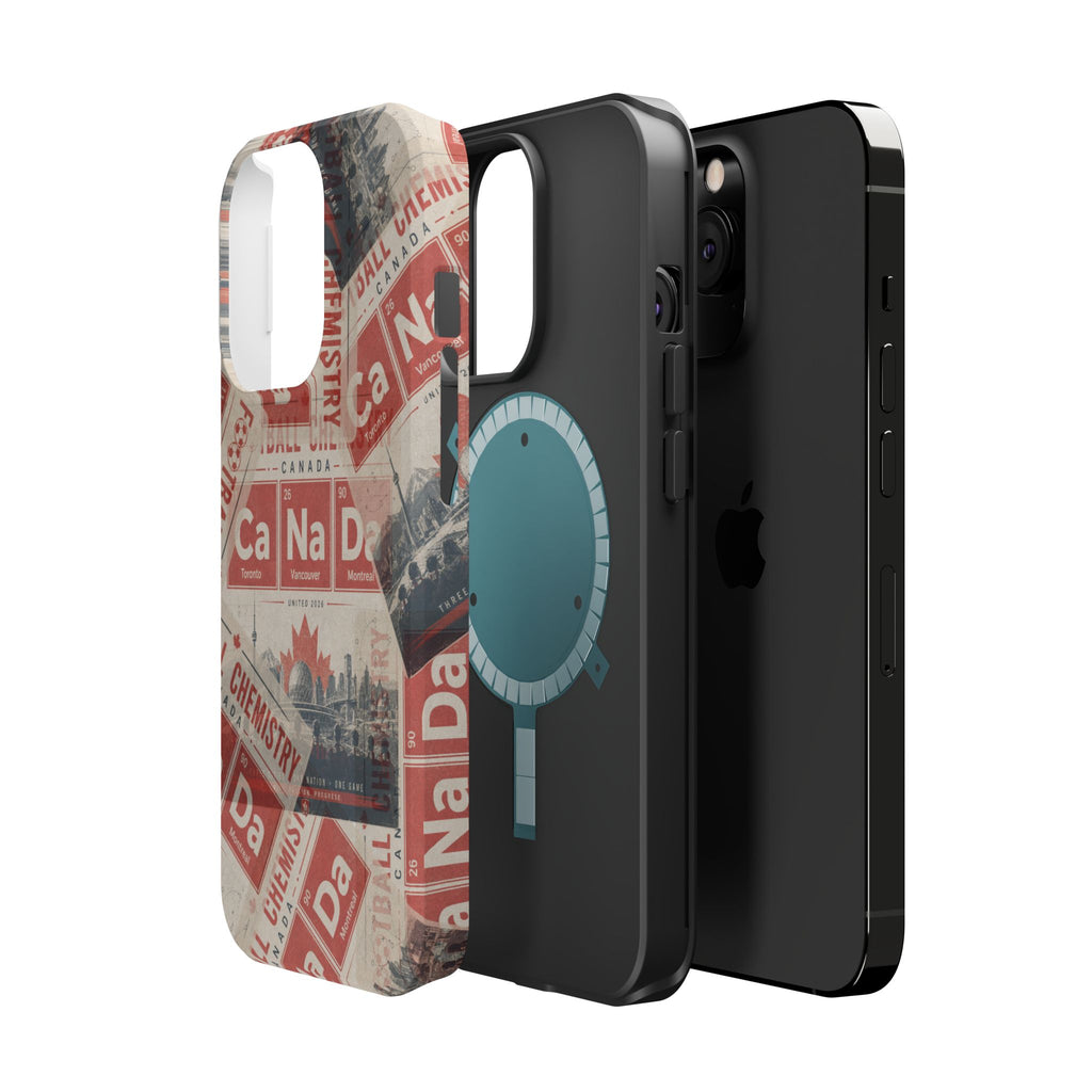 Canada Football Phone Case | Red. The base element.