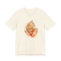 Calm is Power | Women's Motivational Graphic Botanical Leaves T-Shirt
