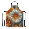 Thread Garden Apron - 3D Embroidery-Style Botanical Apron motivational design