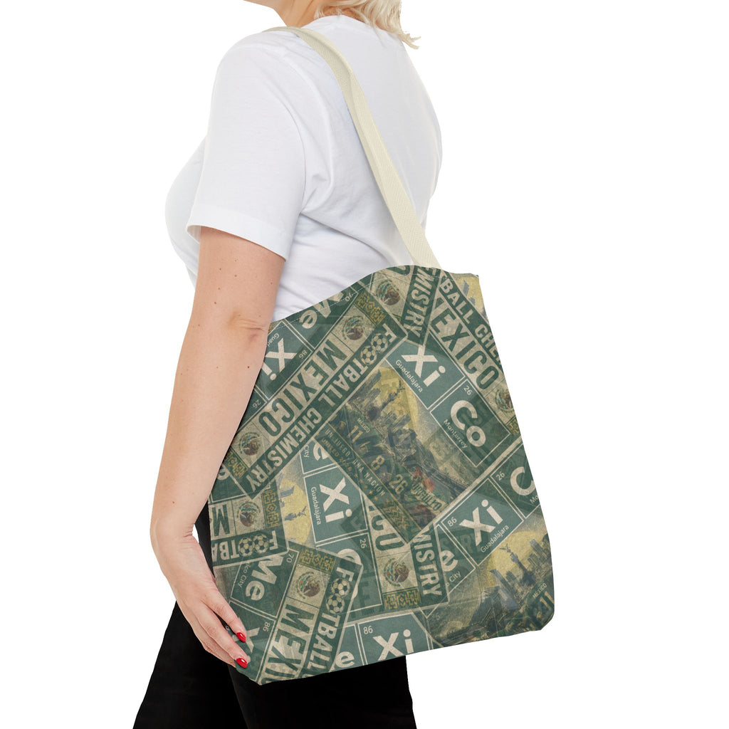 Mexico Football Tote Bag | Green. Bonded loud.