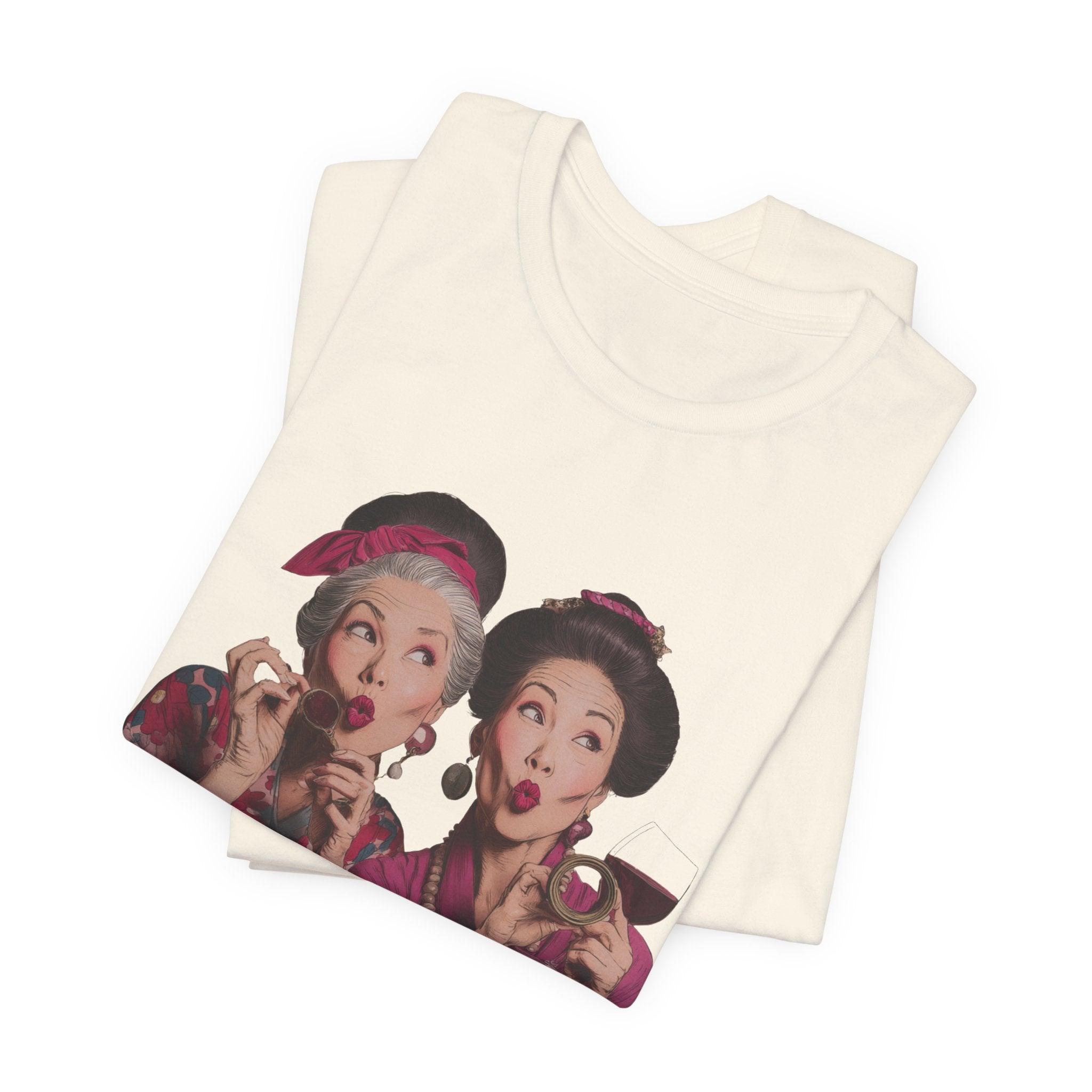 A Little Older Much Clearer | Women's Motivational Graphic Retro Woman Cocktail T-Shirt