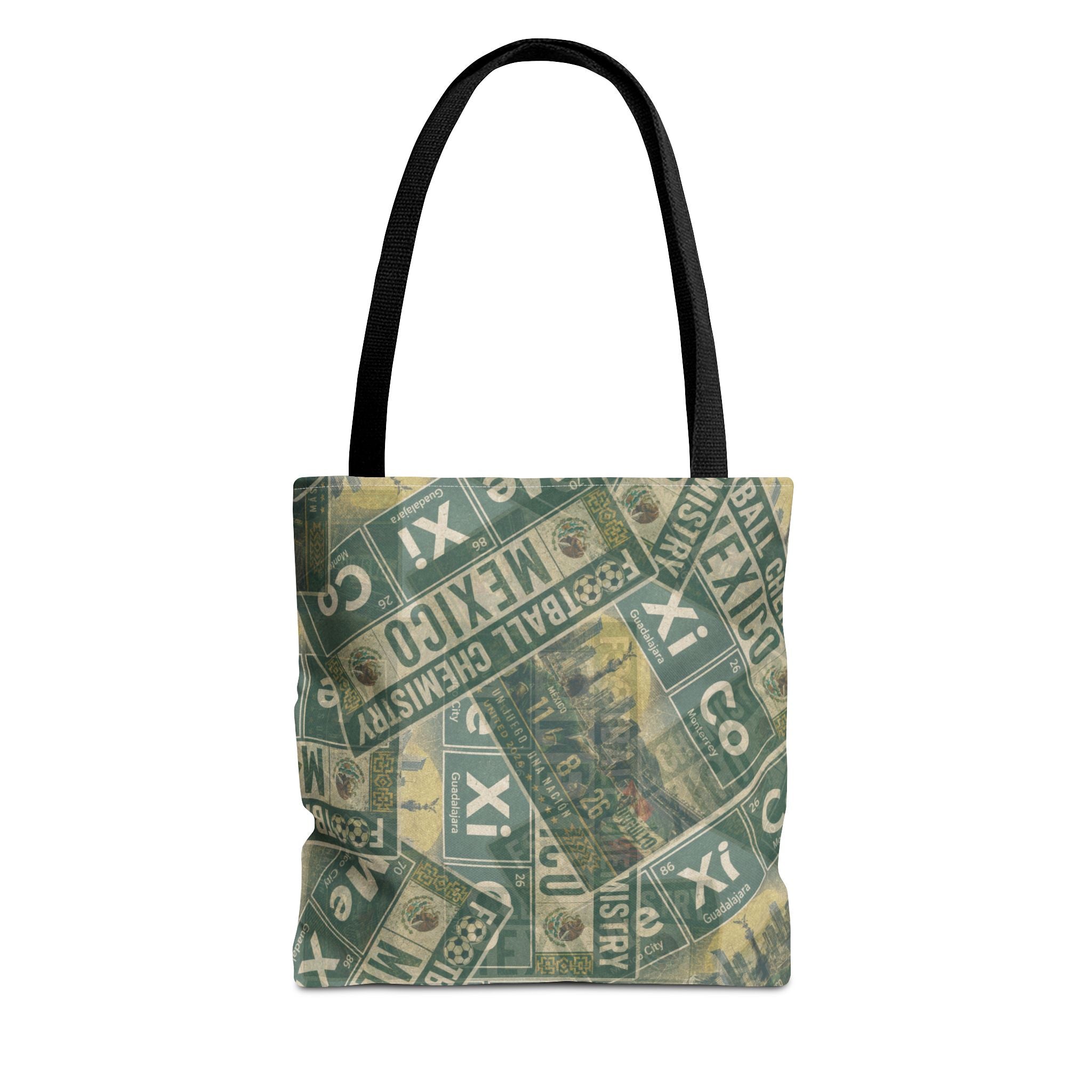 Mexico Football Tote Bag | Green. Bonded loud.