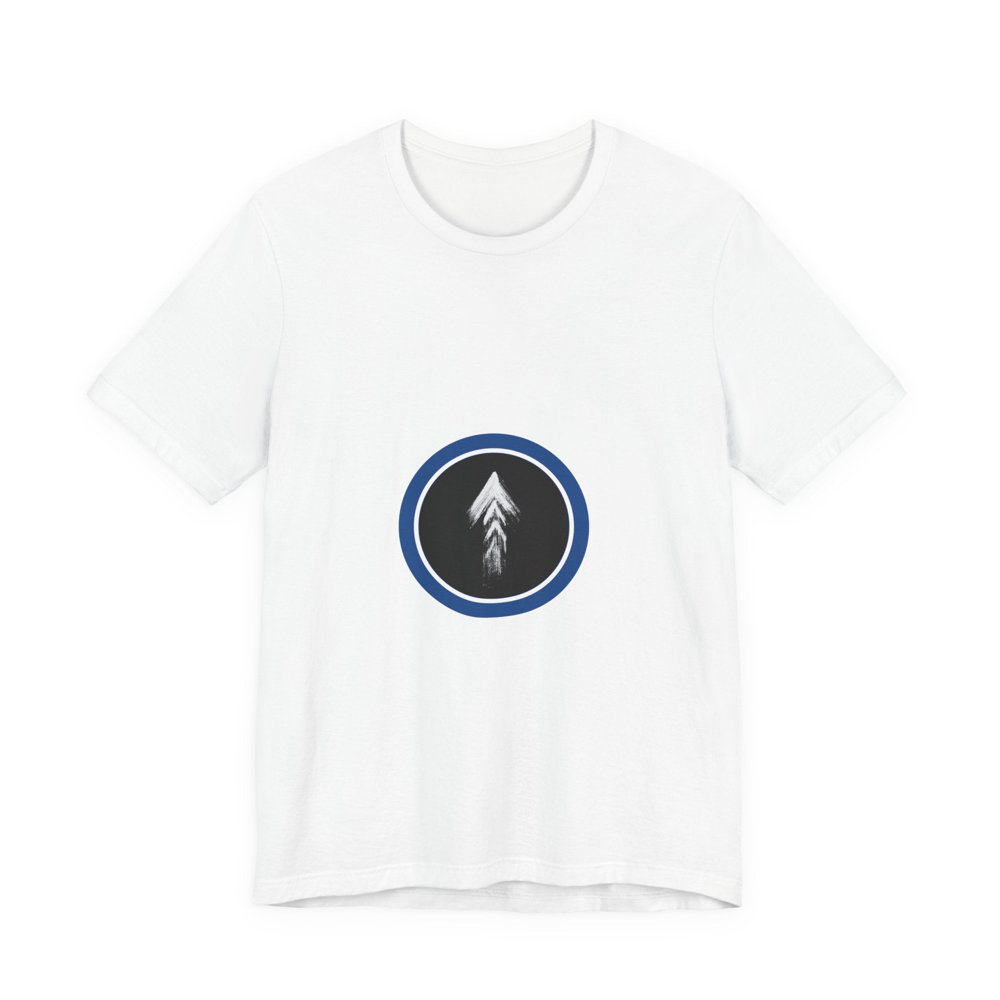The Arrow Doesn't Look Back | Men's Motivational Graphic Pine Arrow T-Shirt