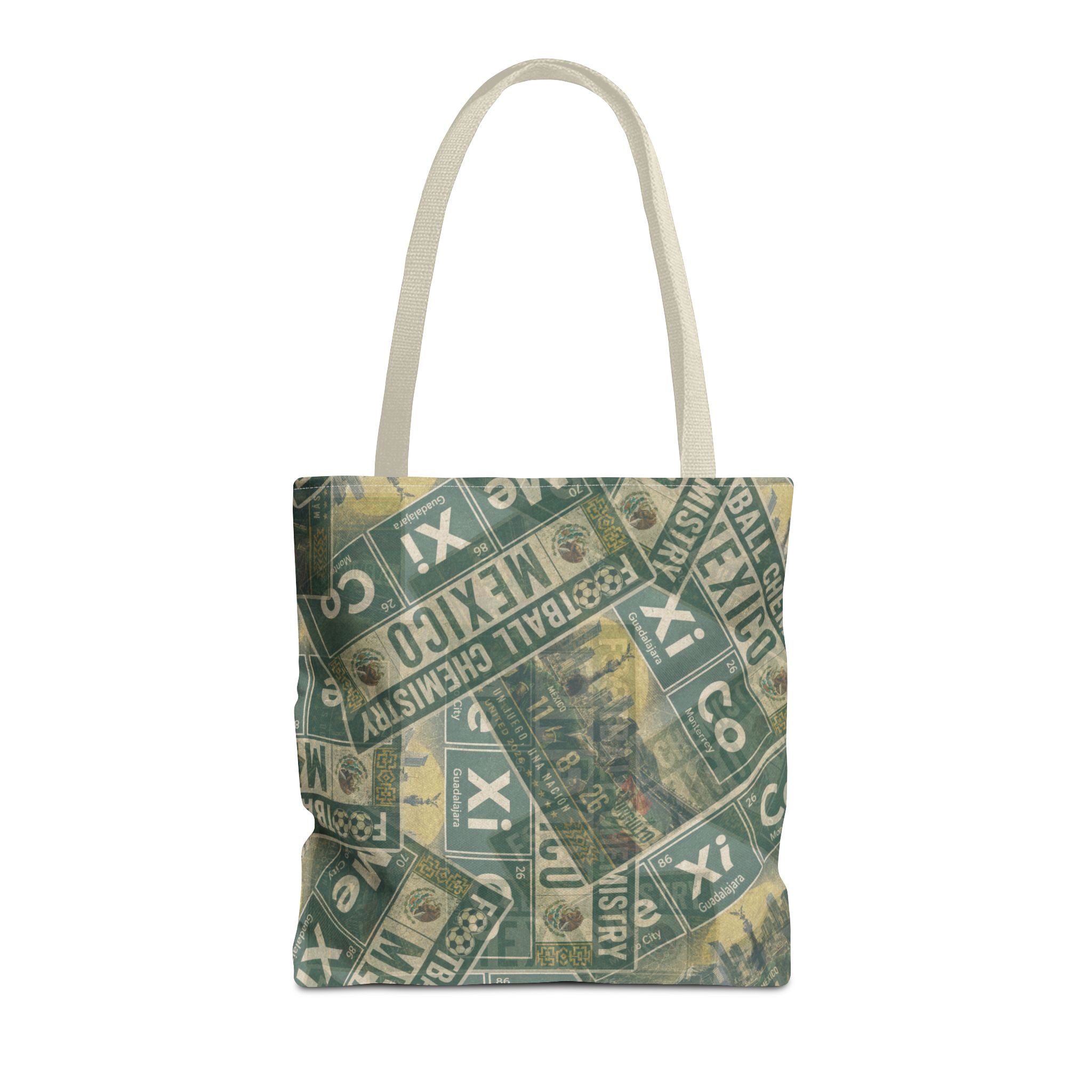 Mexico Football Tote Bag | Green. Bonded loud.