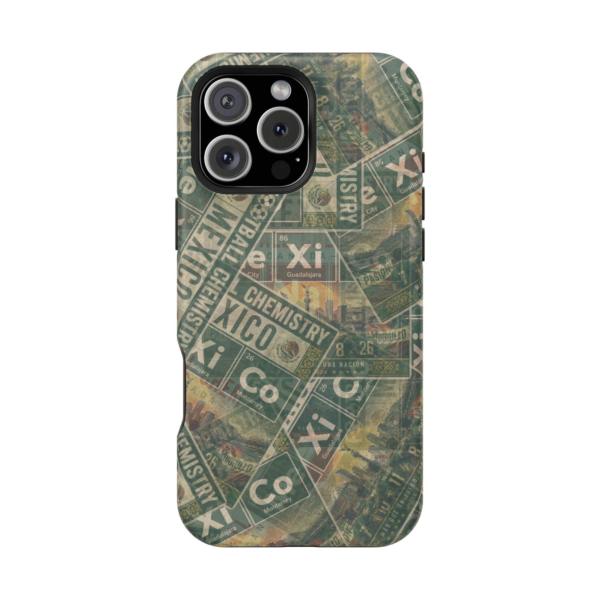 Mexico Football Phone Case | Green. Bonded loud.