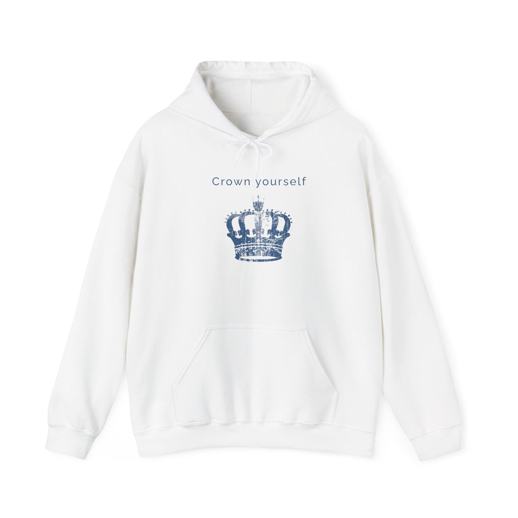 "Crown yourself" Hoodie - Women's motivational Heavy Blend™ Hooded Sweatshirt