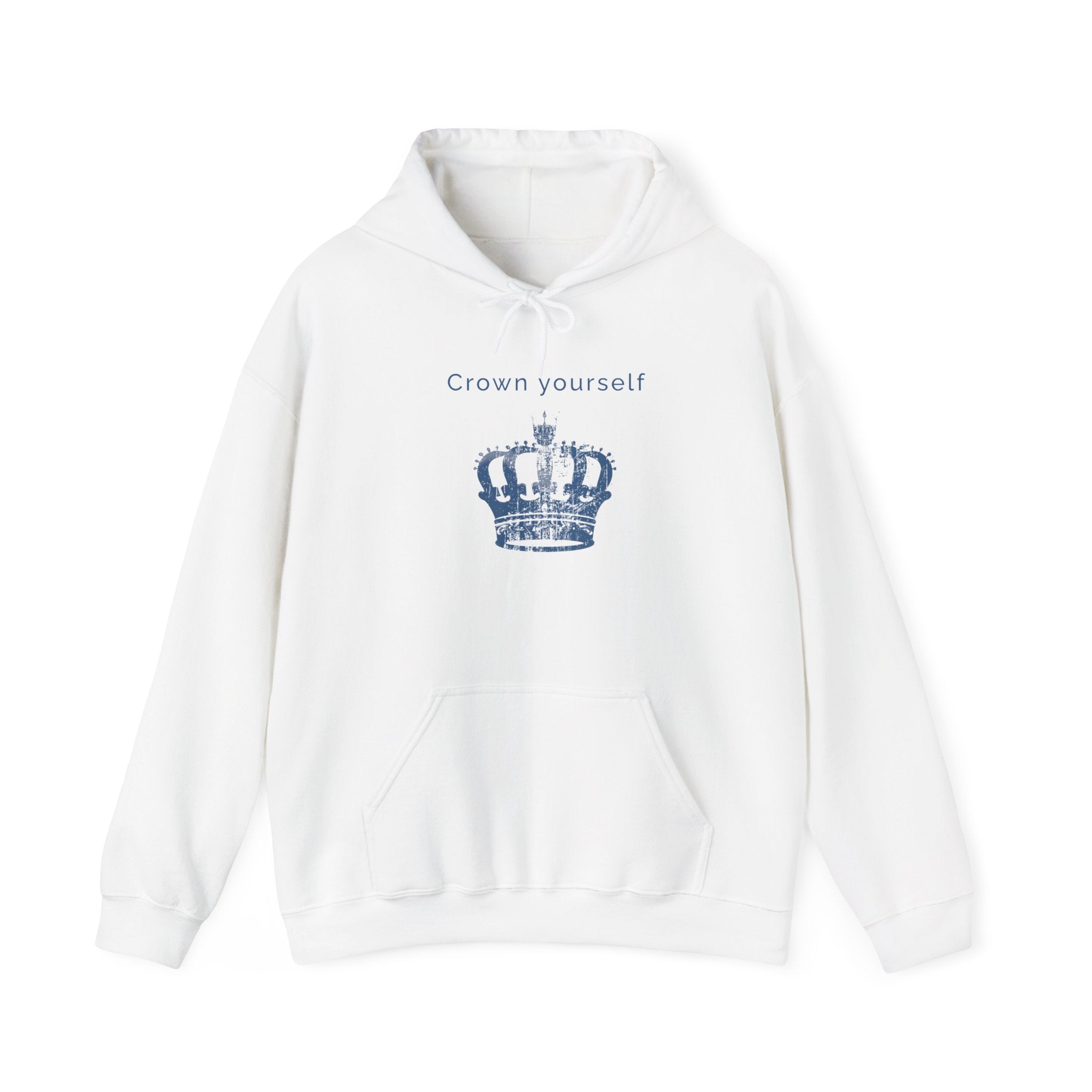 "Crown yourself" Hoodie - Women's motivational Heavy Blend™ Hooded Sweatshirt