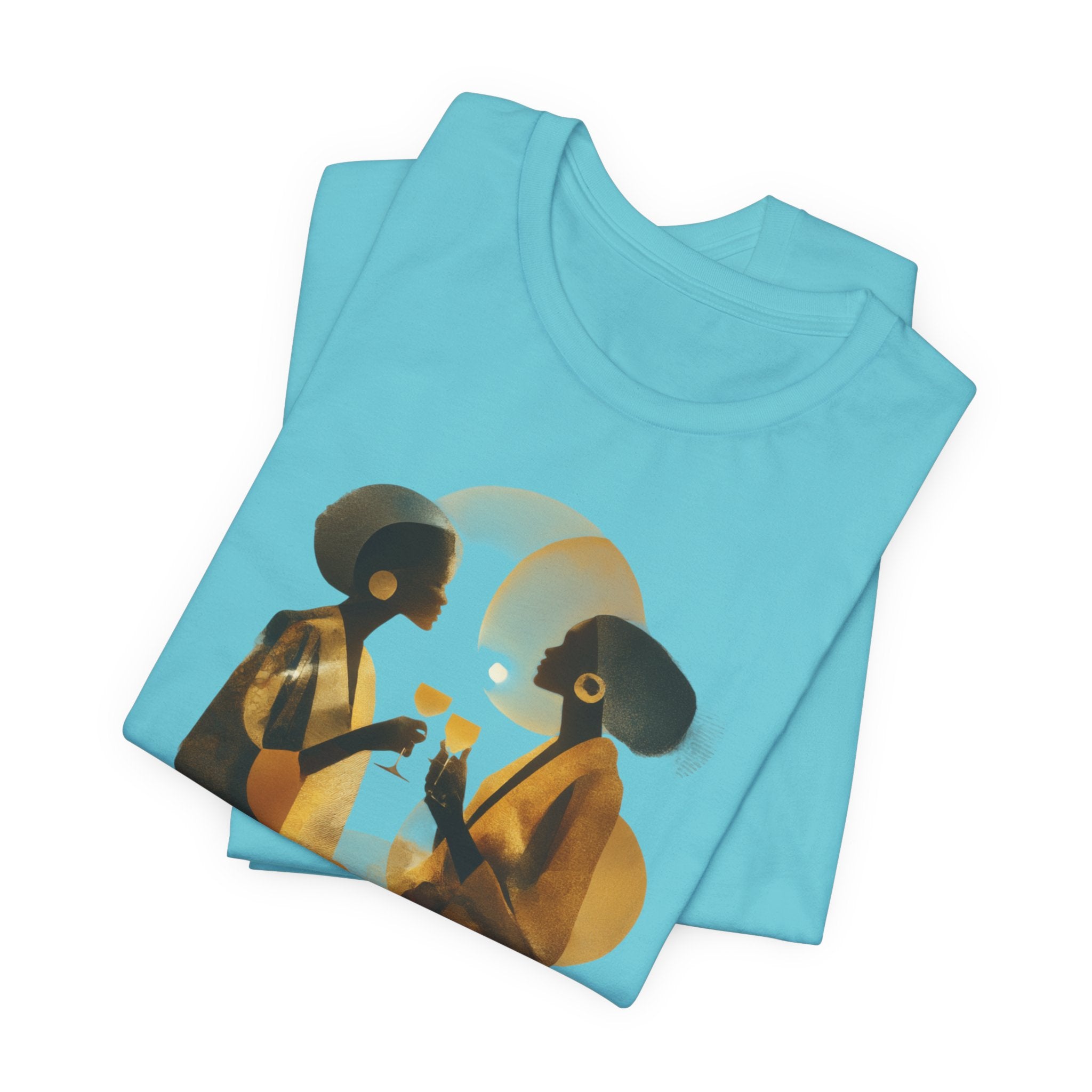 Powerful in Every Phase | Women's Motivational Graphic Vintage Women T-Shirt