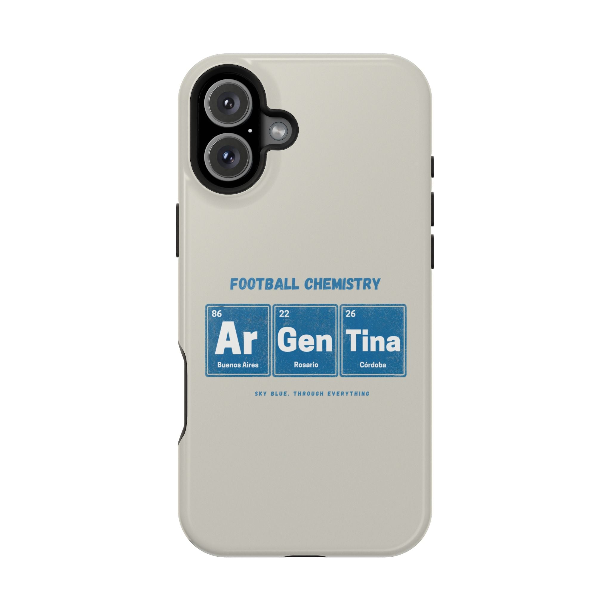 Argentina Football Phone Case | Born in blue and white.