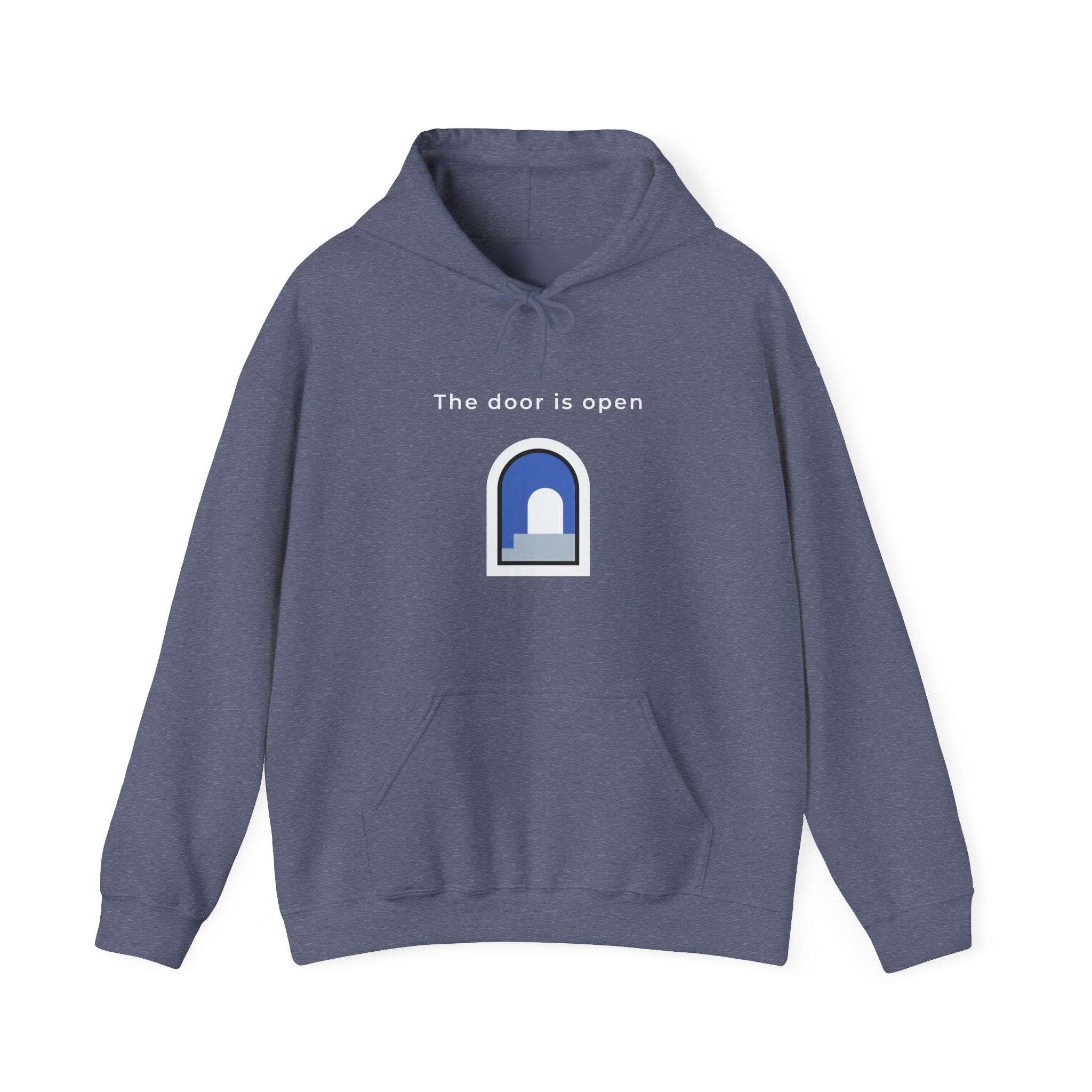 The Door Is Open | Men's Motivational Graphic Door Hoodie