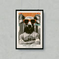 Koala wearing sunglasses and a t-shirt with "DOWNTOWN KOALA" text.