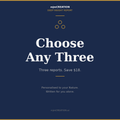 Choose Your Three | Deep Insight Report Bundle