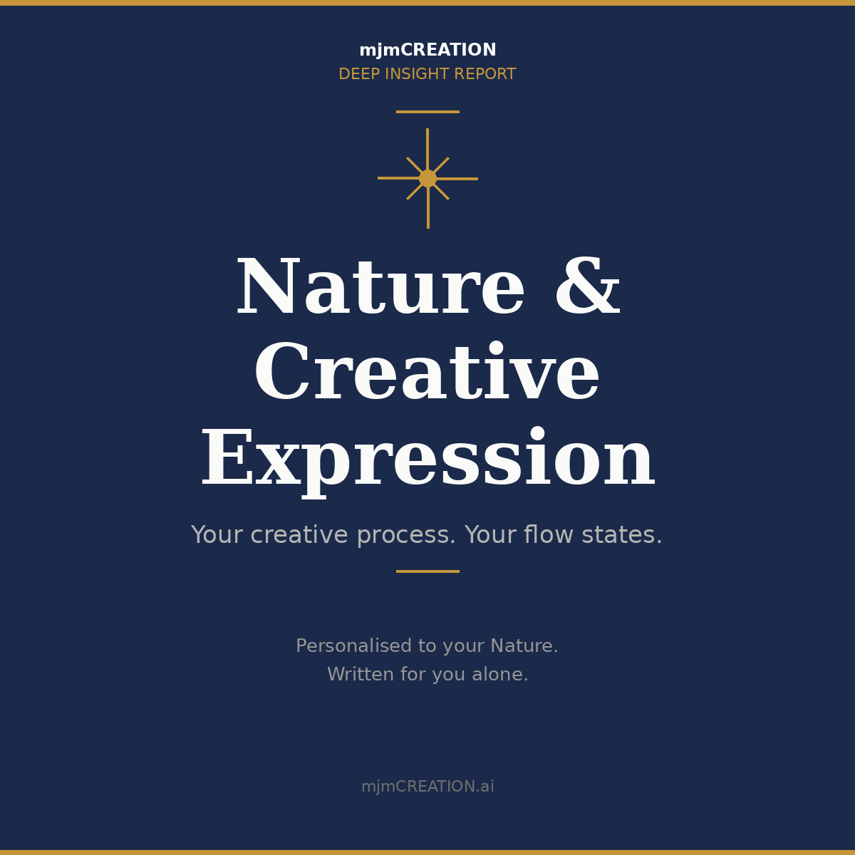 Nature & Creative Expression | Deep Insight Report
